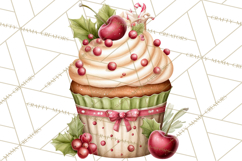 Christmas Baking Clipart, Festive Holiday Clip Art Png Product Image 3