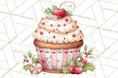 Christmas Baking Clipart, Festive Holiday Clip Art Png Product Image 5