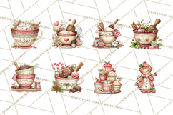 Christmas Baking Clipart, Festive Holiday Clip Art Png Product Image 3