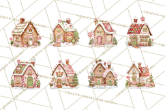 Christmas Baking Clipart, Festive Holiday Clip Art Png Product Image 4