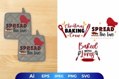 Christmas Baking Template Design Product Image 1