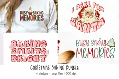 Christmas Baking Png Bundle | Christmas Apron Sublimation 