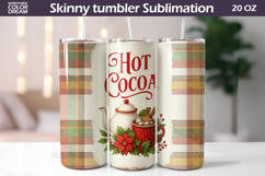 Christmas Cocoa Tumbler | Hot Cocoa Tumbler Product Image 1