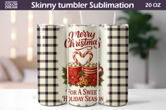 Christmas Cocoa Tumbler | Merry Christmas Tumbler Product Image 1