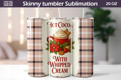 Christmas Cocoa Tumbler | Hot Cocoa Christmas Tumbler Product Image 1