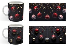 Christmas Ball Mug sublimation design Product Image 5