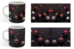 Christmas Ball Mug sublimation design Product Image 6