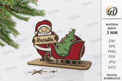 Christmas Ball Holders Bundle Lasercut. Christmas Decor SVG Product Image 9