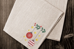 Christmas Balls Embroidery Design Product Image 3