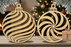 Christmas Balls svg, Christmas Decorations Cut Files Product Image 3
