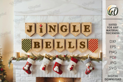 Christmas Banners Bundle Laser Cut. Christmas Decor SVG Product Image 4