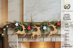 Christmas Banners Bundle Laser Cut. Christmas Decor SVG Product Image 9