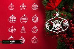 Christmas bauble set | SVG PNG EPS | Cricut crafts Product Image 1