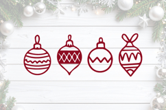 Christmas Baubles SVG Product Image 1