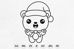 christmas bear svg, bear svg, teddy bear svg, baby bear svg, christmas svg, christmas svg files, christmas sign svg, christmas svg kids, svg christmas shirts, holiday svg, cute christmas svg, cute svg, kawaii svg
