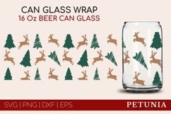 Christmas Can Glass cut file being used as a christmas beer can glass 16 Oz print