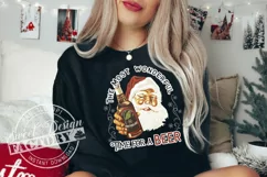 Retro Santa with a beer, the most wonderful time for a beer Product Image 4