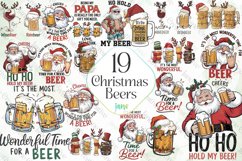 Christmas Beers Sublimation Clipart Product Image 1
