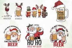 Christmas Beers Sublimation Clipart Product Image 3