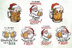 Christmas Beers Sublimation Clipart Product Image 2