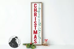 Christmas Porch Sign SVG, Christmas SVG Product Image 1