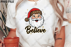 Christmas Believe Sublimation PNG Product Image 2