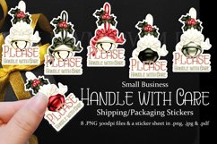 Small Business Stickers | Please Handle with Care Stickers Product Image 1