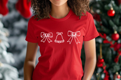 Christmas Bows and Bells SVG Product Image 2
