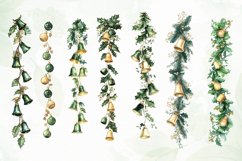 Christmas Bells Garland Sublimation Product Image 2