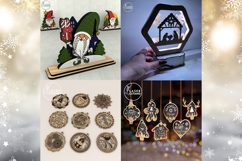 Christmas MEGA BUNDLE 2025 - Lanterns, Advent Calendars Product Image 4