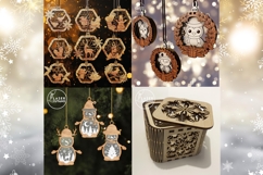 Christmas MEGA BUNDLE 2025 - Lanterns, Advent Calendars Product Image 6