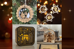 Christmas MEGA BUNDLE 2025 - Lanterns, Advent Calendars Product Image 7