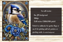 Christmas Garden Flag, Christmas Bird Garden Flags, s2 Product Image 4