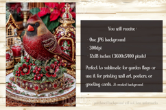 Christmas Garden Flag, Christmas Bird Garden Flags, s6 Product Image 4