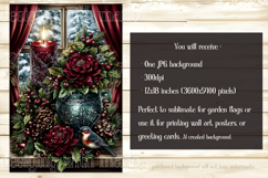 Christmas Garden Flag, Christmas Bird Garden Flags, s10 Product Image 4