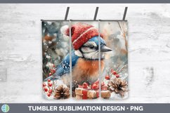 GorgeousChristmas Birds 01 Tumbler design.