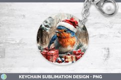 GorgeousChristmas Birds 01 Keychain design.