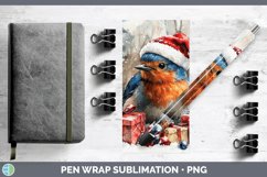 GorgeousChristmas Birds 01 Pen Wrap design.
