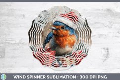 GorgeousChristmas Birds 01 Wind Spinner design.