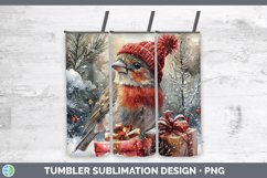 GorgeousChristmas Birds 01 Tumbler design.