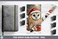 GorgeousChristmas Birds 01 Pen Wrap design.