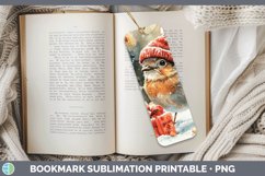 GorgeousChristmas Birds 01 Bookmark design.