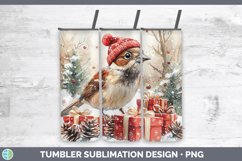GorgeousChristmas Birds 01 Tumbler design.