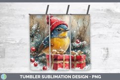 GorgeousChristmas Birds 01 Tumbler design.