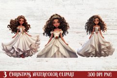 Christmas Black Angel Clipart , Christmas Angel PNG Product Image 1