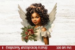 Chirstmas Bunnies Clipart , Chirstmas Bunnies Clipart, Product Image 1