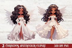 Christmas Black Angel Clipart Bundle, Christmas Angel Clipart, Christmas Angel Clipart Bundle, Christmas Angel Watercolor, Watercolor Christmas Angel, Christmas Angel Sublimation, Christmas Angel,