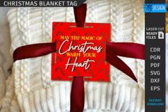 Christmas Blanket Tags Laser Cut Bundle | Xmas Gift Tags SVG Product Image 5