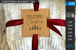 Christmas Blanket Tags Laser Cut Bundle | Xmas Gift Tags SVG Product Image 9