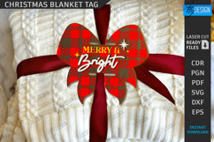 Christmas Blanket Tags Laser Cut Bundle | Xmas Gift Tags SVG Product Image 11
